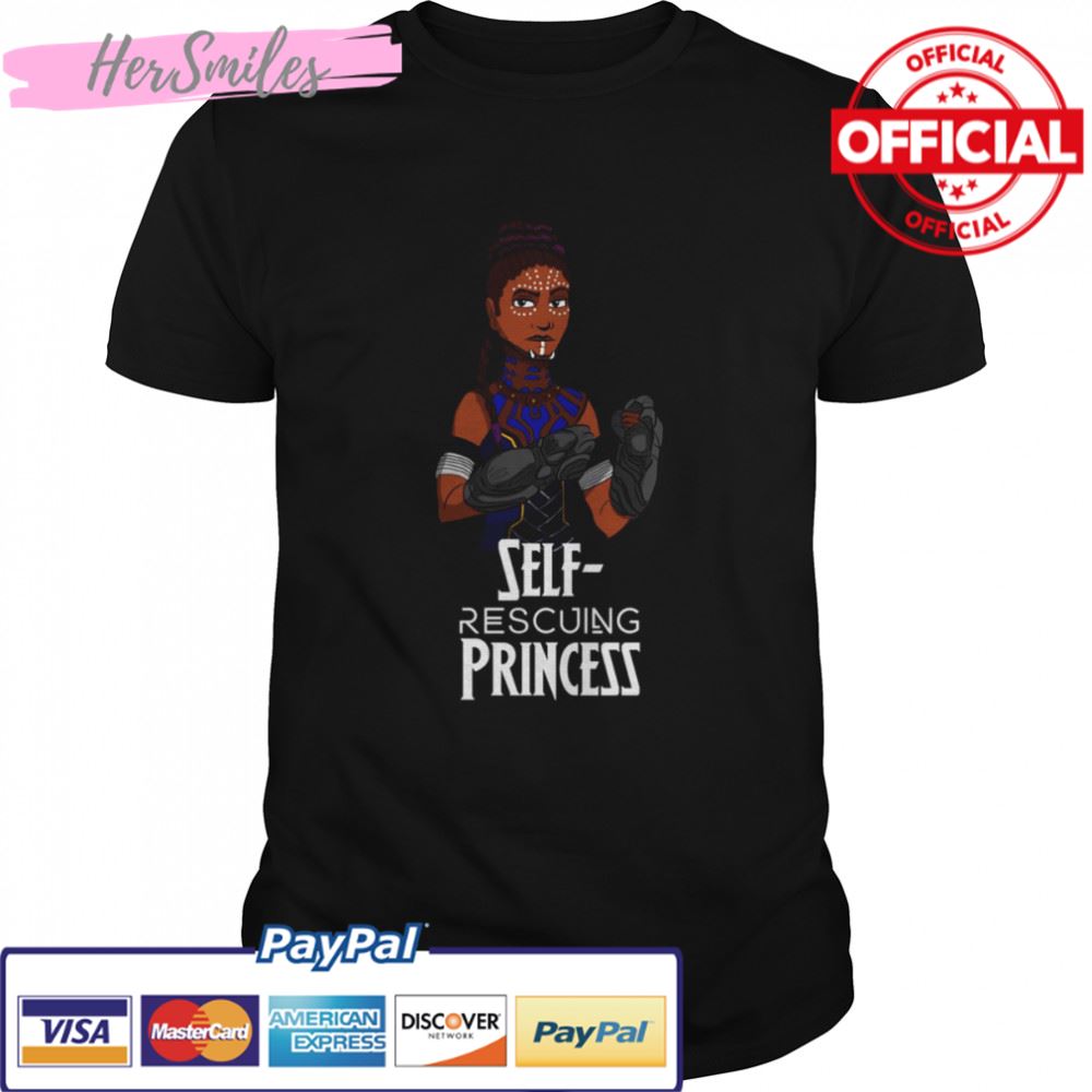 self rescuing princess shirt