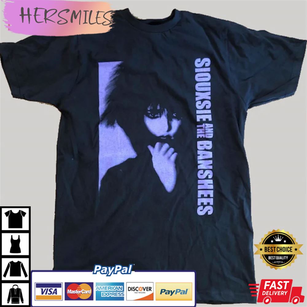 Siouxsie And The Banshees Rock Goth Best T-shirt