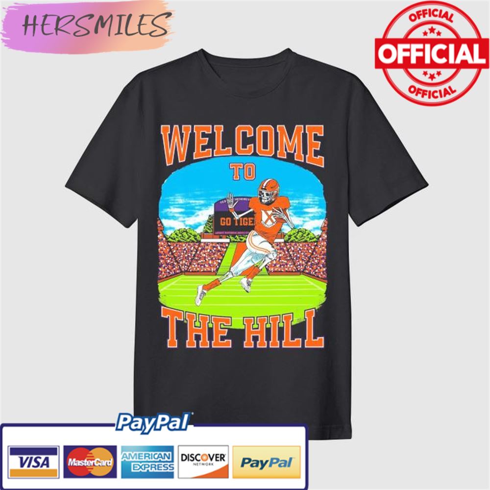Skeleton LSU Tigers Welcome To The Hill T-shirt
