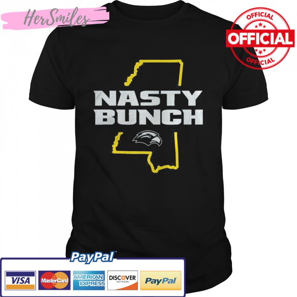 Southern Mississippi golden eagles nasty bunch t-shirt