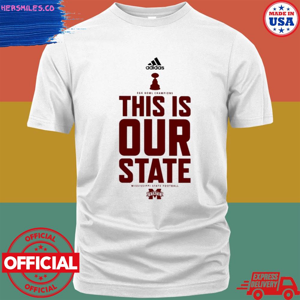 Stefan Krajisnik Egg Bowl Champions This Is Our State Mississippi State Football shirt