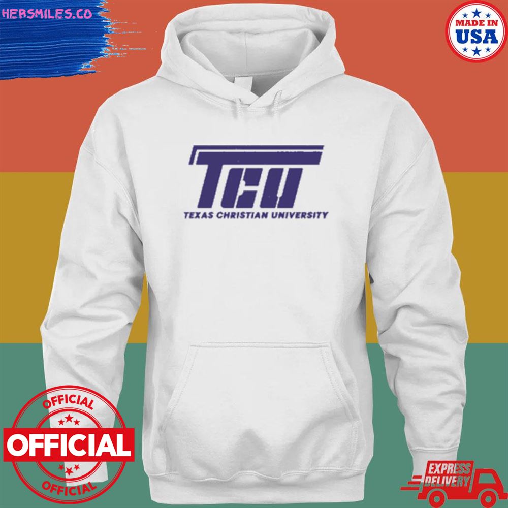 TCU Texas christian university flying shirt
