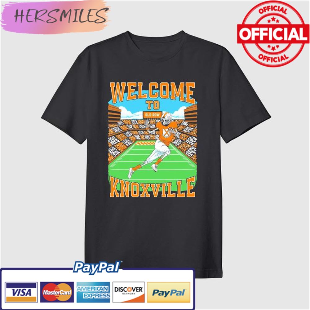 Tennessee Volunteers Welcome To Knoxville T-shirt