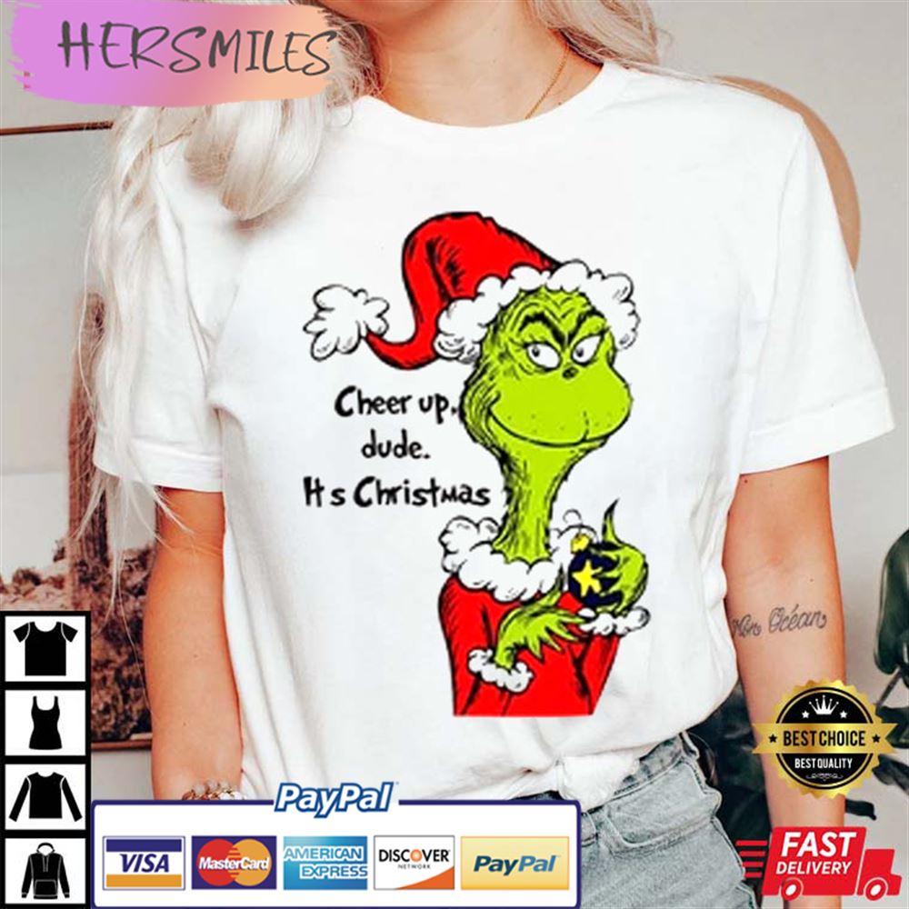 The Grinch Inspired Christmas T-shirt