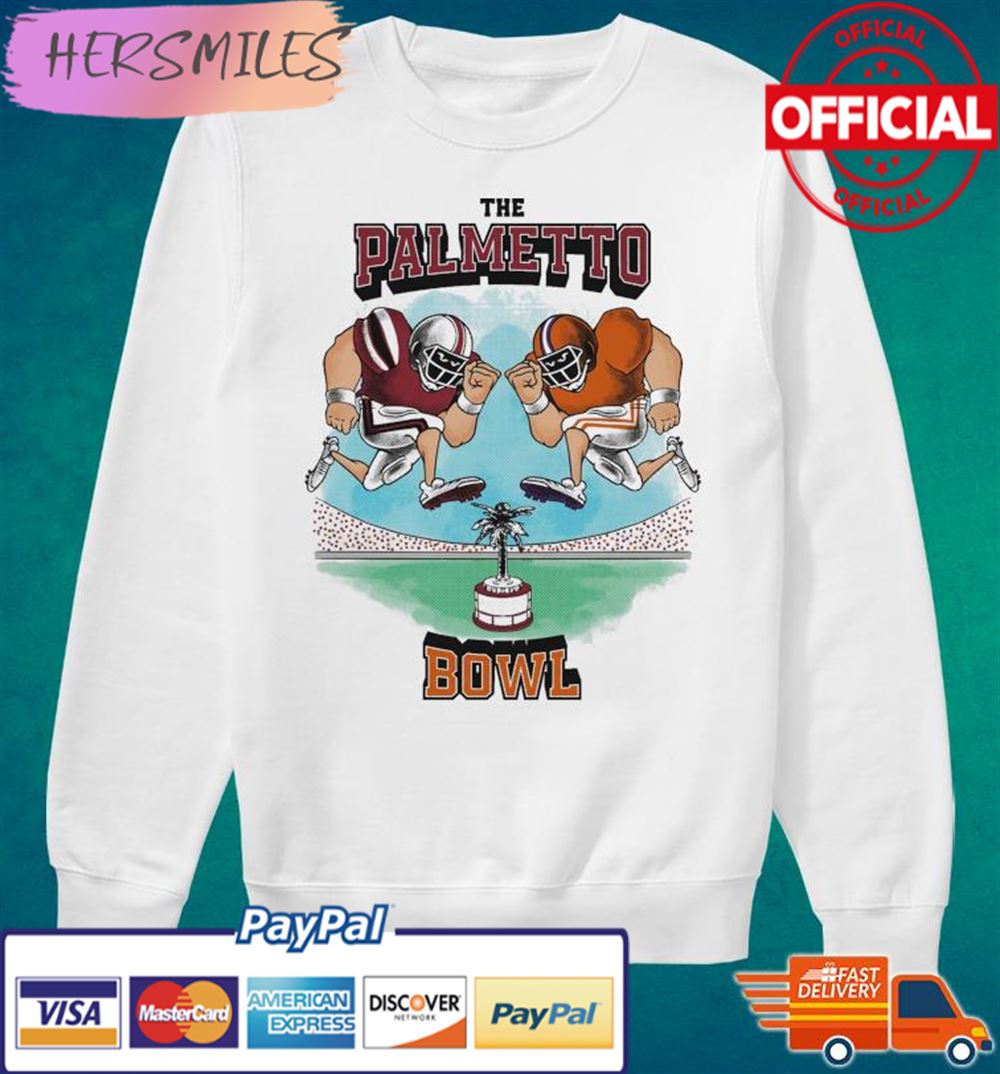 The Palmetto Bowl South Carolina Gamecocks Vs Clemson Tigers T-shirt The Palmetto Bowl South Carolina Gamecocks Vs Clemson Tigers T-shirt