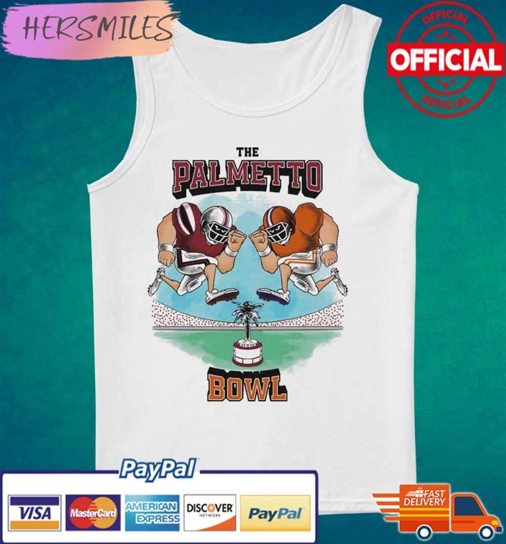 The Palmetto Bowl South Carolina Gamecocks Vs Clemson Tigers T-shirt The Palmetto Bowl South Carolina Gamecocks Vs Clemson Tigers T-shirt