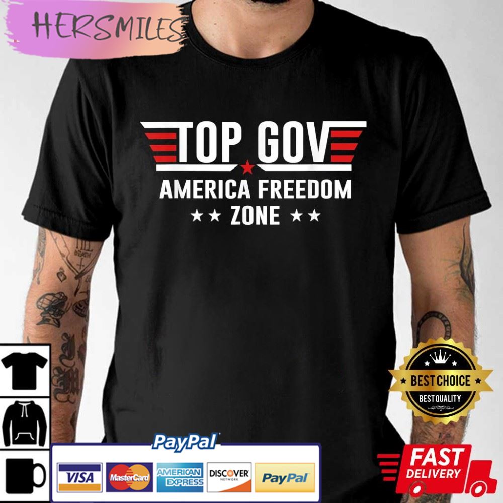 Top Gov Ron DeSantis America Freedom Zone Best T-Shirt