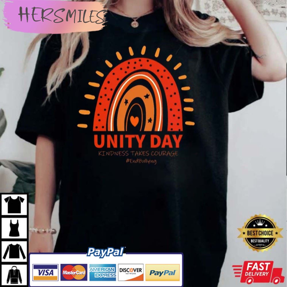 Unity Day End Bullying Unisex Best T-Shirt