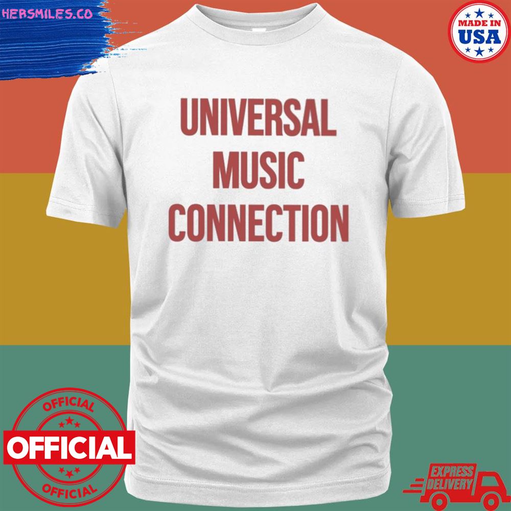 Universal music connections T-shirt