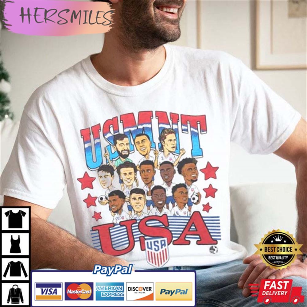 USMNT Group Team USA Soccer World Cup 2022 Best T-shirt