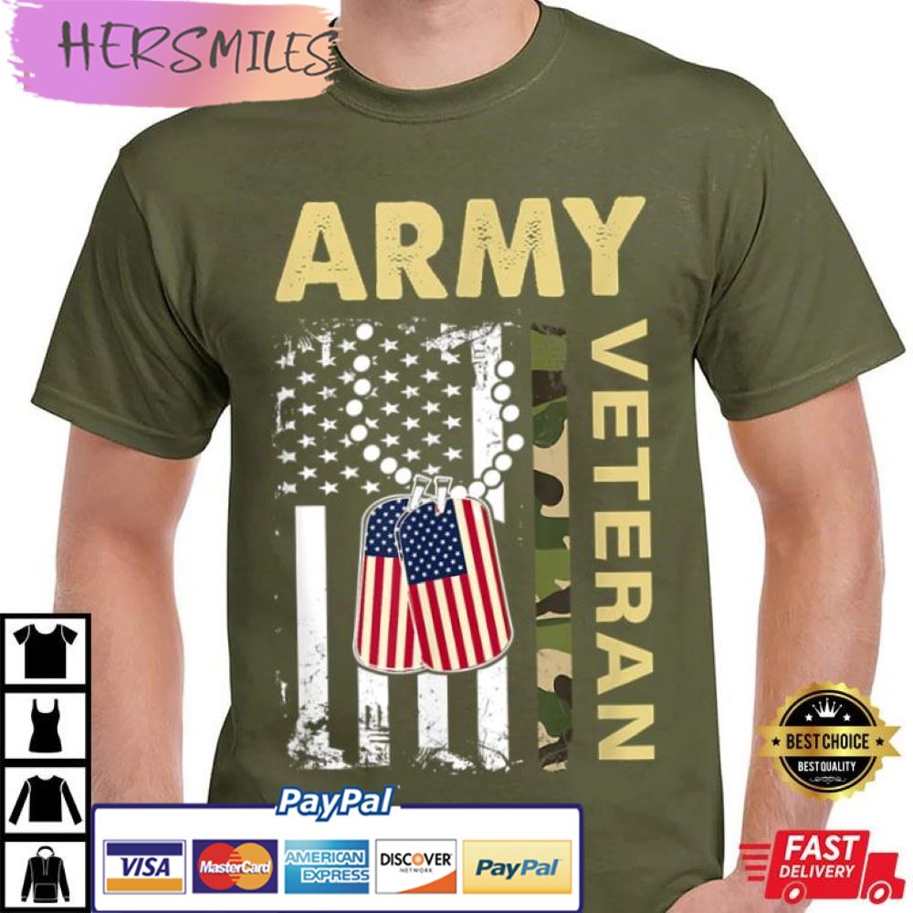Veterans Day American Flag Best T-Shirt
