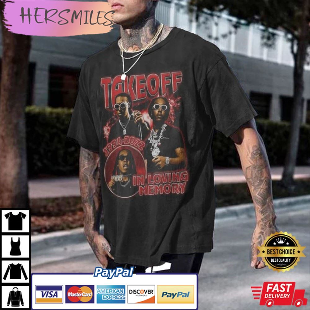 Vintage Takeoff Shirt, RIP Takeoff Rapper T-Shirt Vintage Takeoff Shirt, RIP Takeoff Rapper T-Shirt