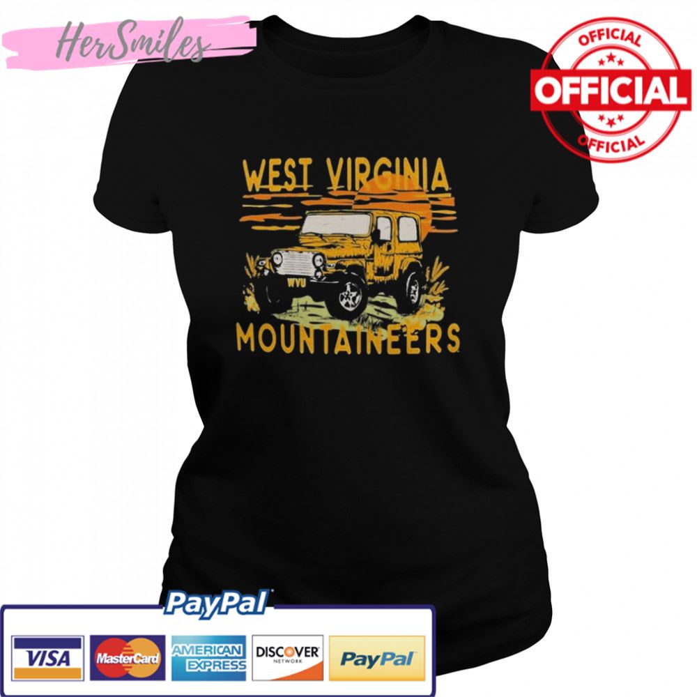 West Virginia Mountaineers off road field trip comfort shirt