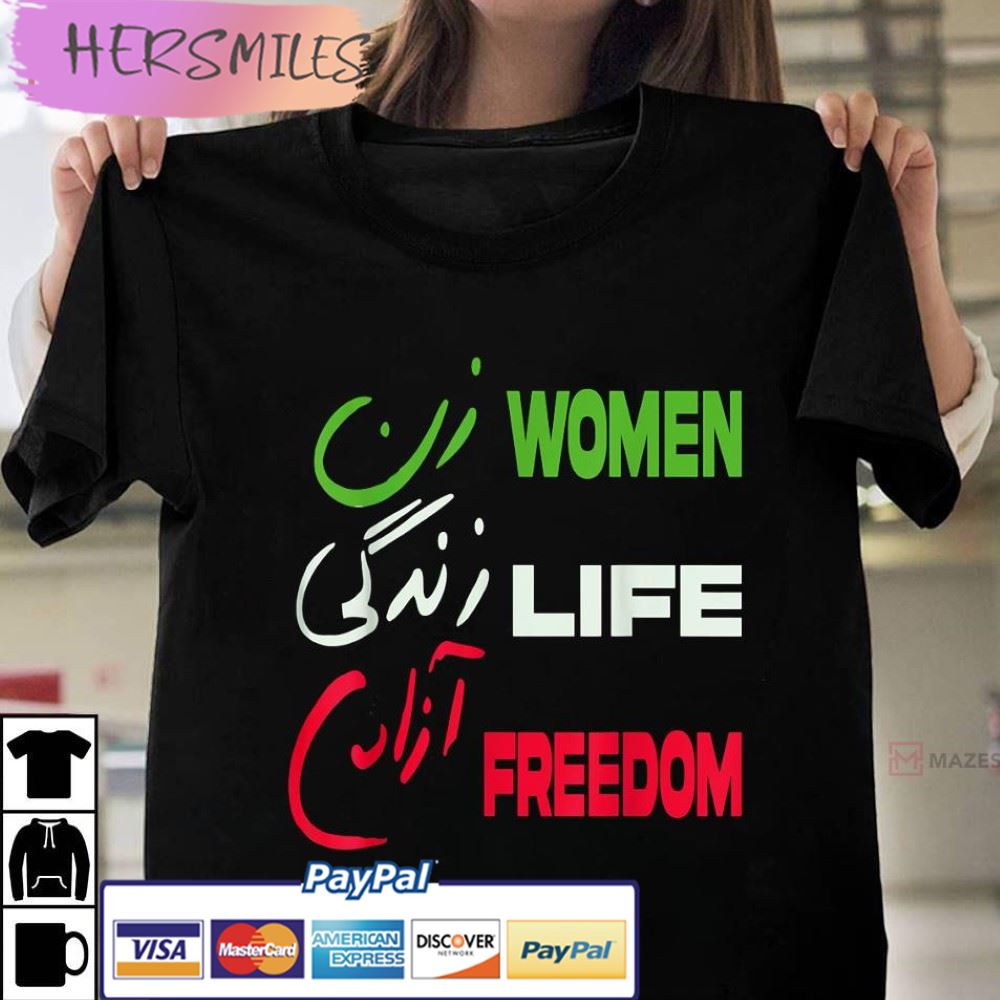 Women Life Freedom Zan Zendegi Azadi T-Shirt