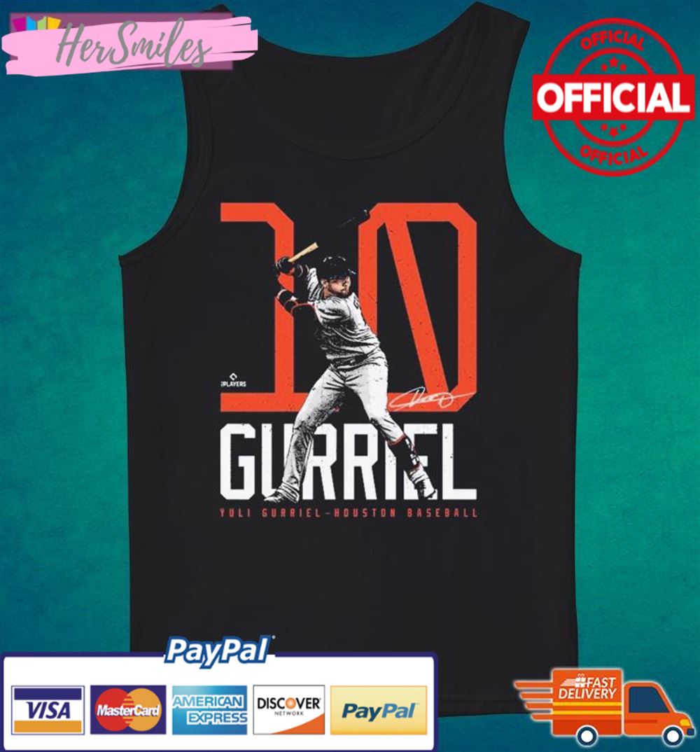 Yuli Gurriel Houston Baseball Bold Number Signature Shirt, hoodie
