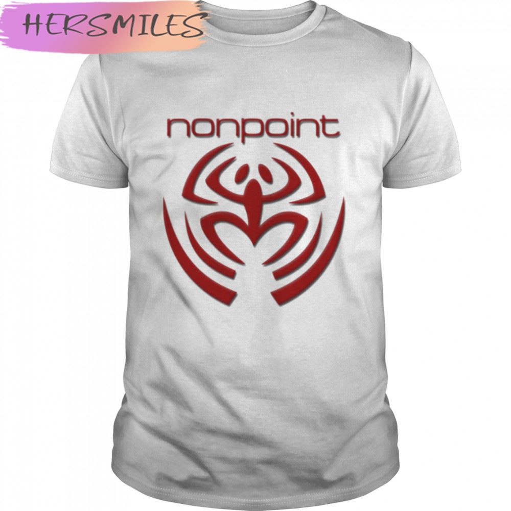 American Rock Music Red Logo Nonpoint T-shirt