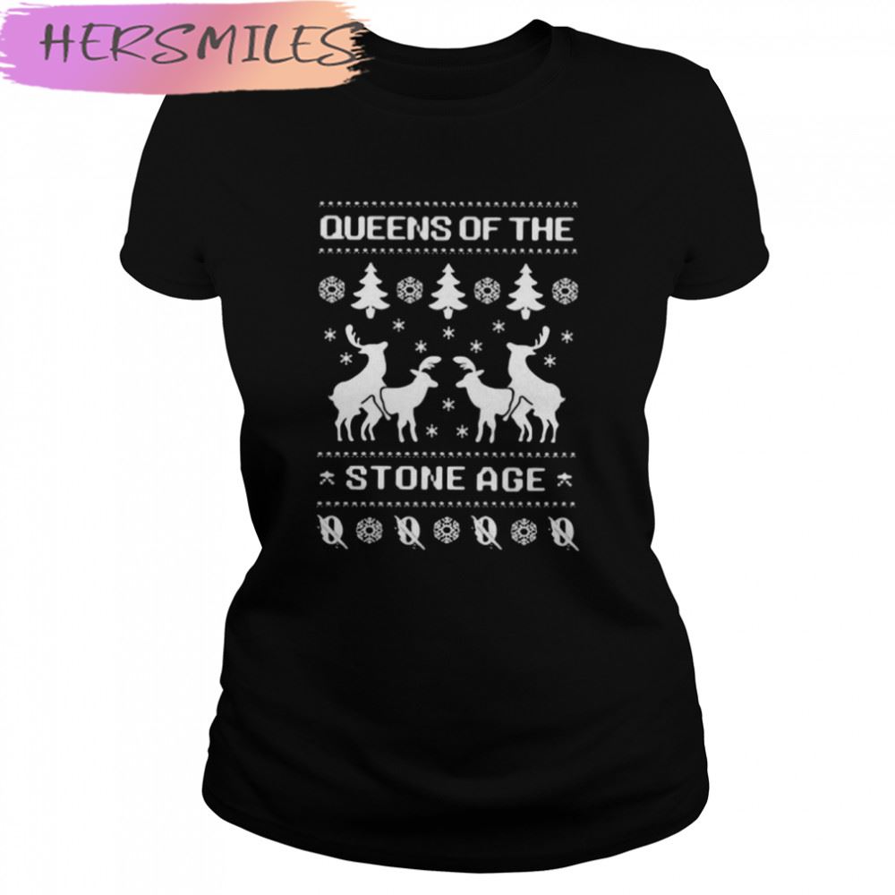 Queens Of The Stone Age Ugly Christmas T-shirt