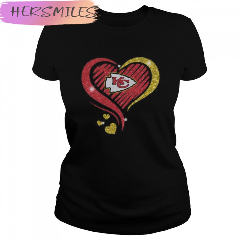 Original kansas City Chiefs Football 2022 Heart T-shirt
