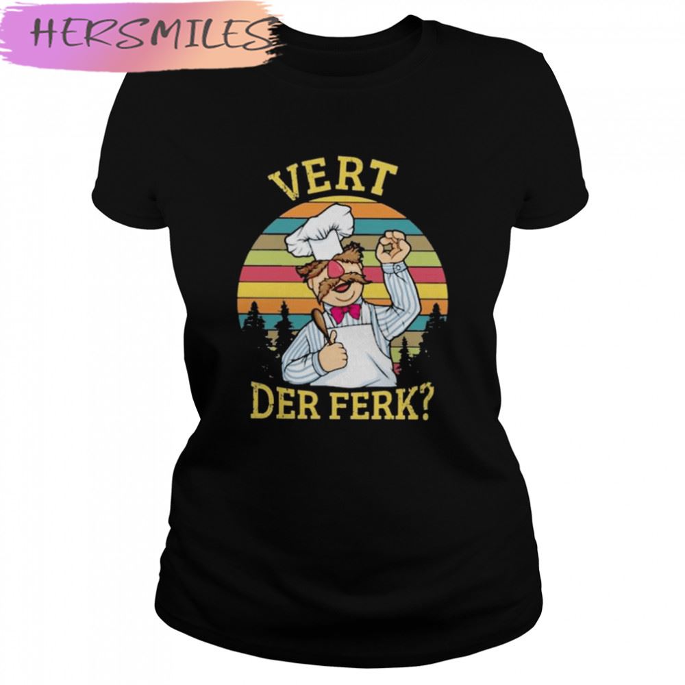 Chef vert der ferk vintage 2022 T-shirt