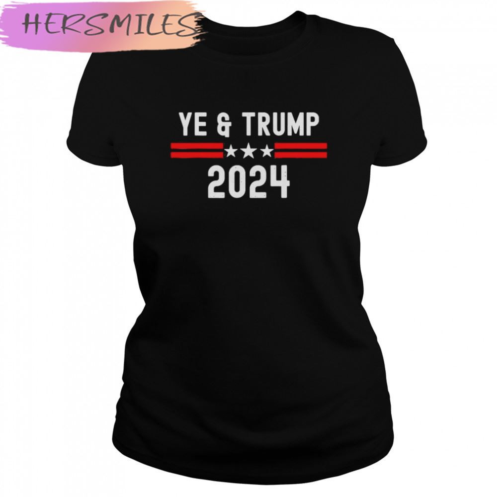 Ye Trump 2024 Election Republican Anti Liberal Freedom USA Tee Shirt