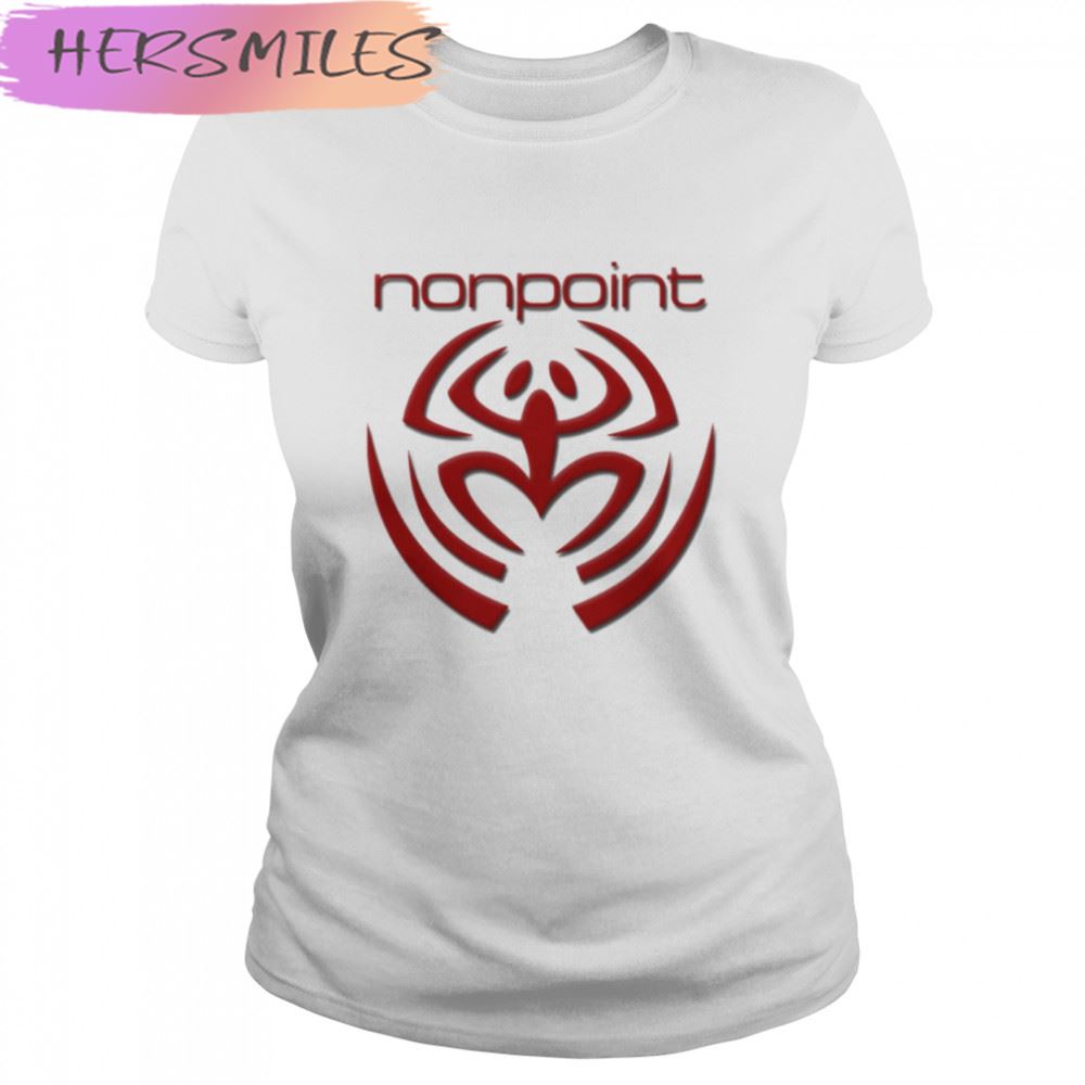 American Rock Music Red Logo Nonpoint T-shirt