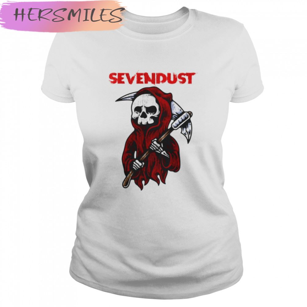 Sevendust Retro Grim Reaper T-shirt