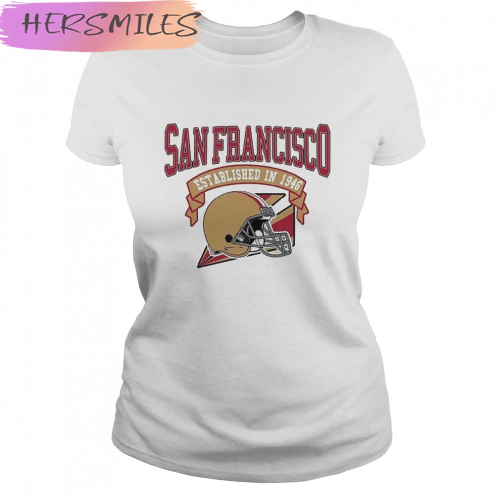 San Francisco 49ers Football Established In 1946 Vintage T-shirt