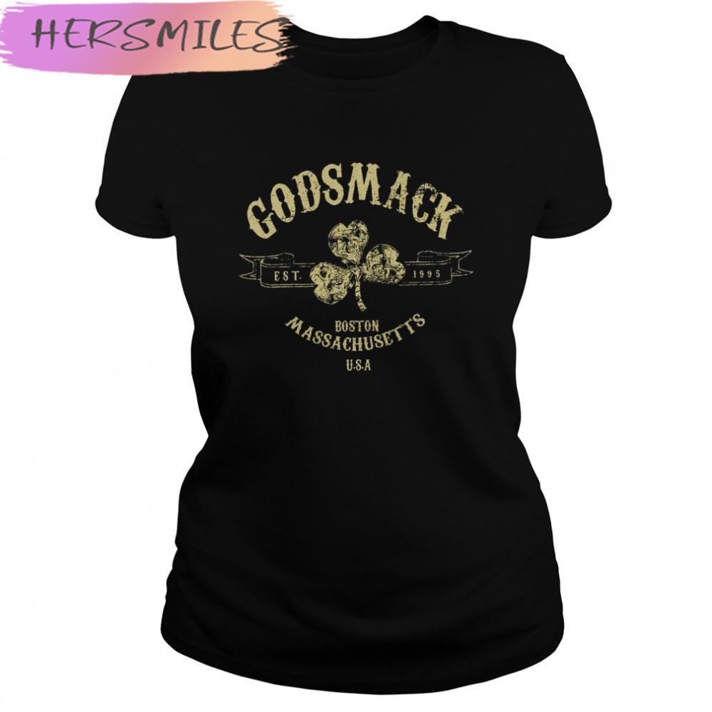 Rock Band Boston Smack This Godsmack shirt