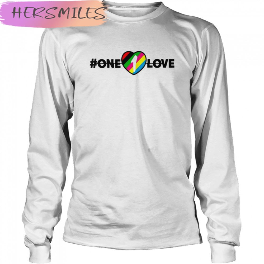 LGBT One Love Armband T-shirt LGBT One Love Armband T-shirt