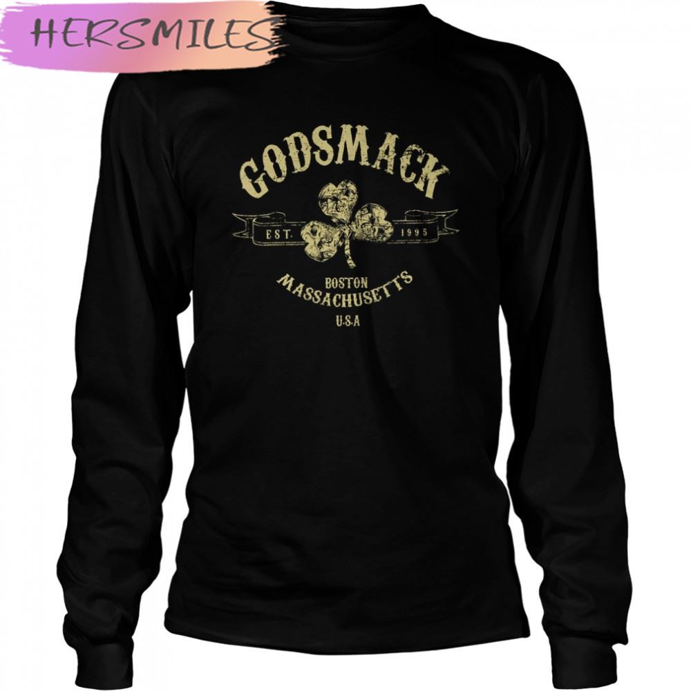 Rock Band Boston Smack This Godsmack shirt