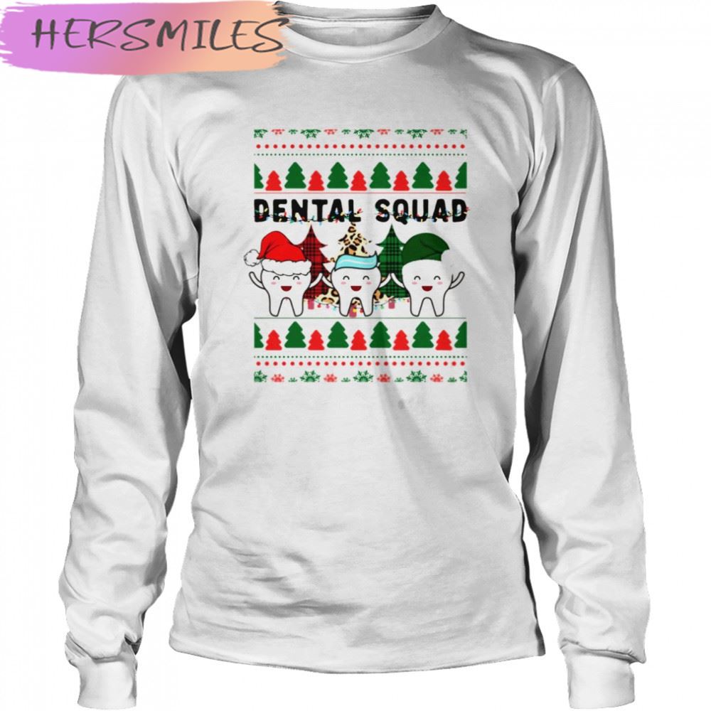 Career Dentist Christmas Dental Squad Funny Christmas shirt Career Dentist Christmas Dental Squad Funny Christmas shirt