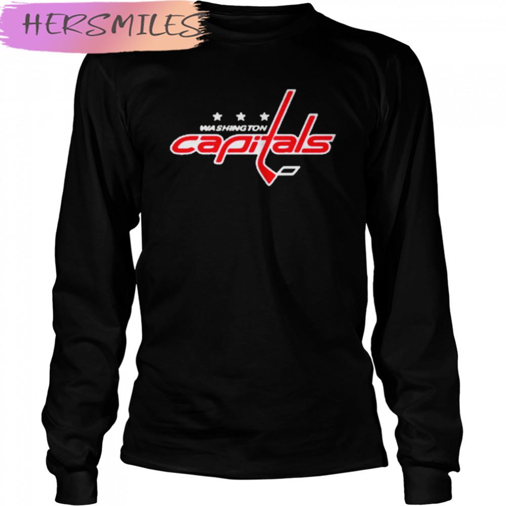 Mitchell And Ness Navy Washington Capitals T-shirt Mitchell And Ness Navy Washington Capitals T-shirt