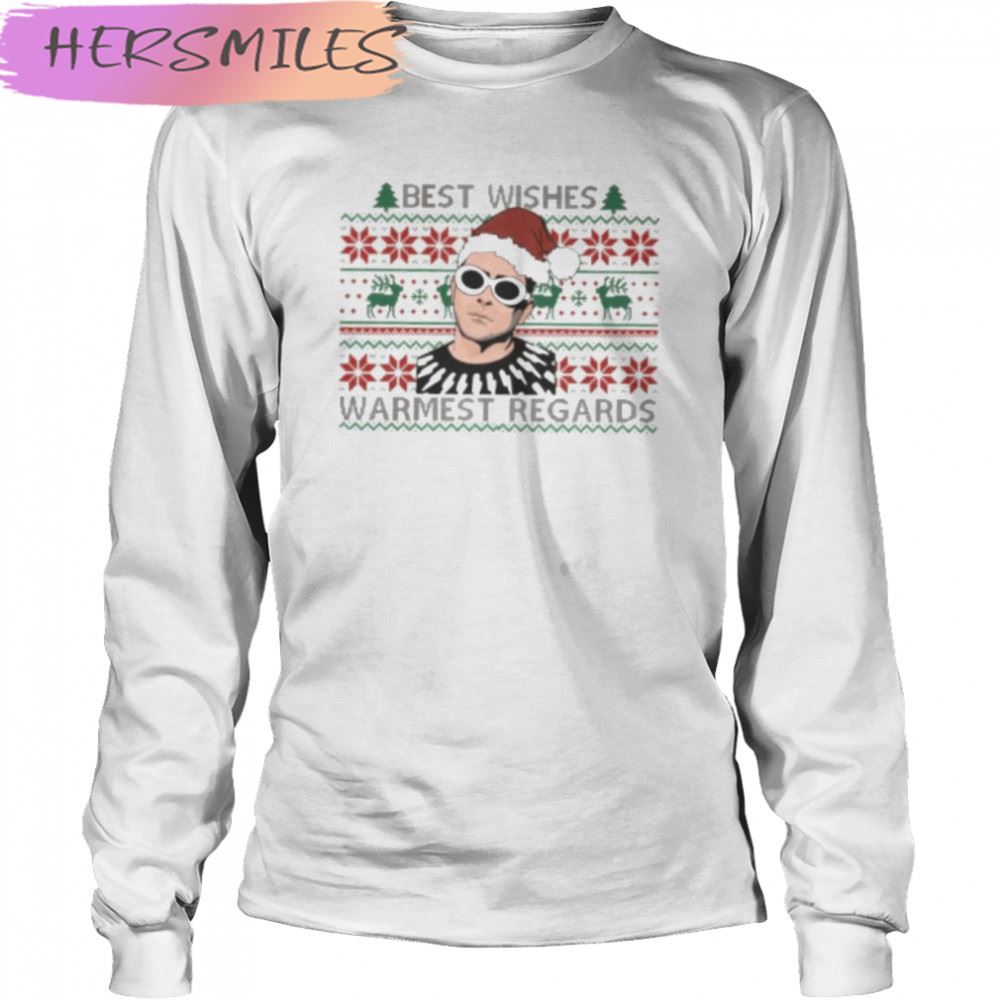 Best Wishes Warmest Regards Fold In The Cheese Ugly Christmas T-shirt Best Wishes Warmest Regards Fold In The Cheese Ugly Christmas T-shirt