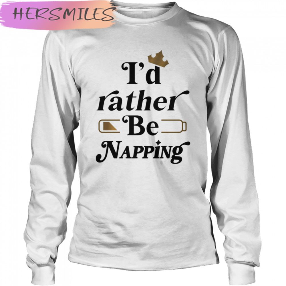 I’d Rather Be Napping Flora Fauna Merryweather T-shirt I’d Rather Be Napping Flora Fauna Merryweather T-shirt