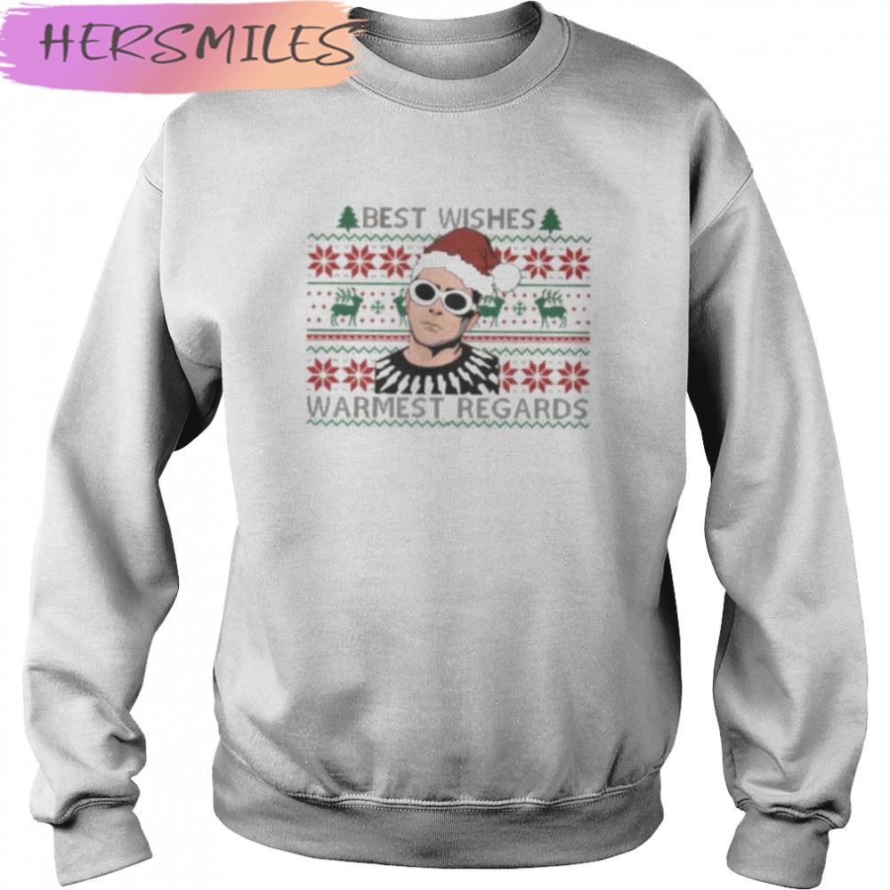 Best Wishes Warmest Regards Fold In The Cheese Ugly Christmas T-shirt Best Wishes Warmest Regards Fold In The Cheese Ugly Christmas T-shirt