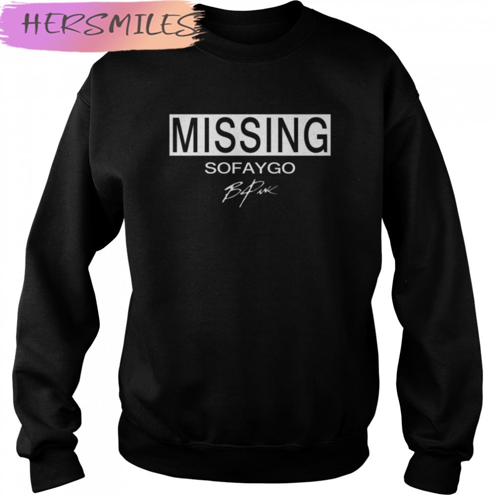 Missing Sofaygo Sofaygo T-shirt Missing Sofaygo Sofaygo T-shirt