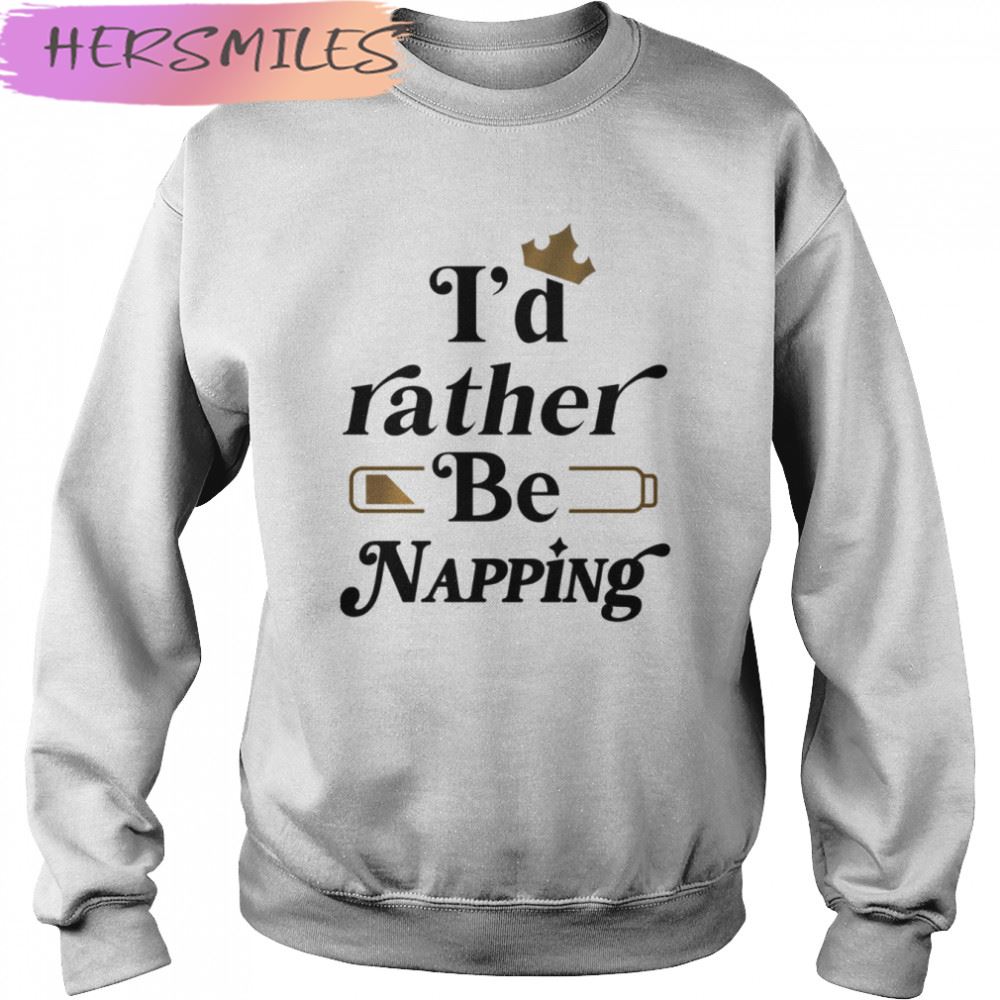I’d Rather Be Napping Flora Fauna Merryweather T-shirt I’d Rather Be Napping Flora Fauna Merryweather T-shirt