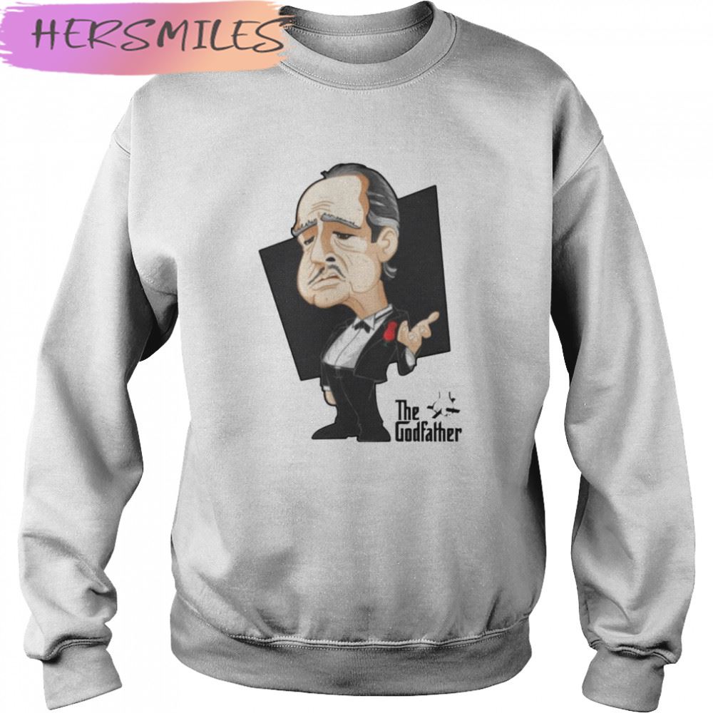 Chibi Movie Character The God Father T-shirt Chibi Movie Character The God Father T-shirt