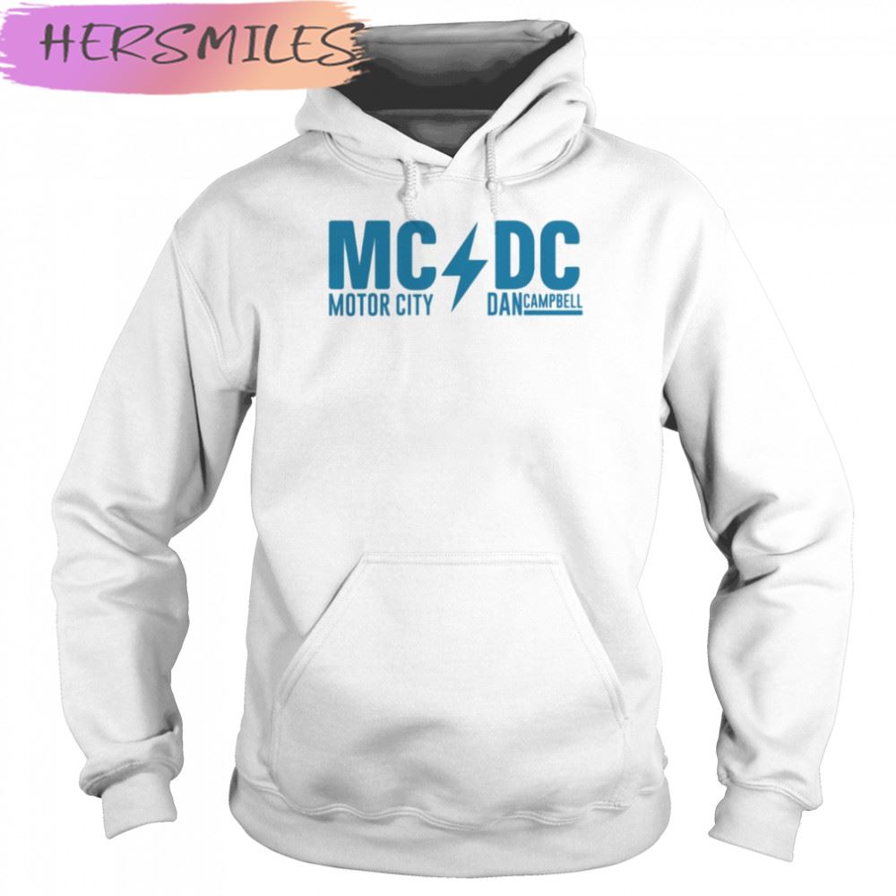 Mcdc Motor City Dan Campbell Funny Football T-shirt Mcdc Motor City Dan Campbell Funny Football T-shirt