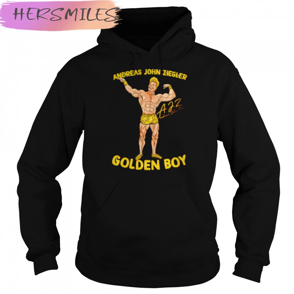 Nice andreas John Ziegler golden boy signature T-shirt Nice andreas John Ziegler golden boy signature T-shirt