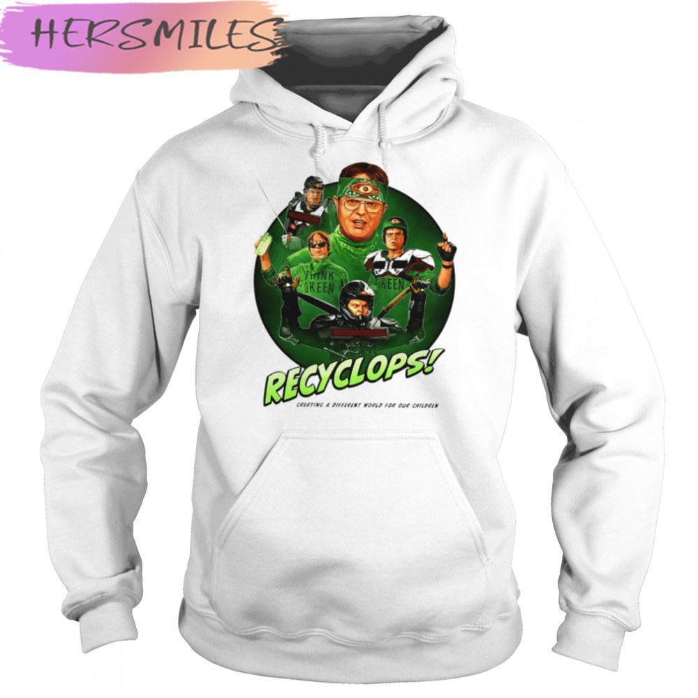 Recyclops Gang creating a different world for our children T-shirt Recyclops Gang creating a different world for our children T-shirt