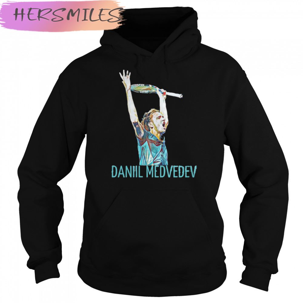 Tennis Player Daniil Medvedev Russian Tennis T-shirt Tennis Player Daniil Medvedev Russian Tennis T-shirt