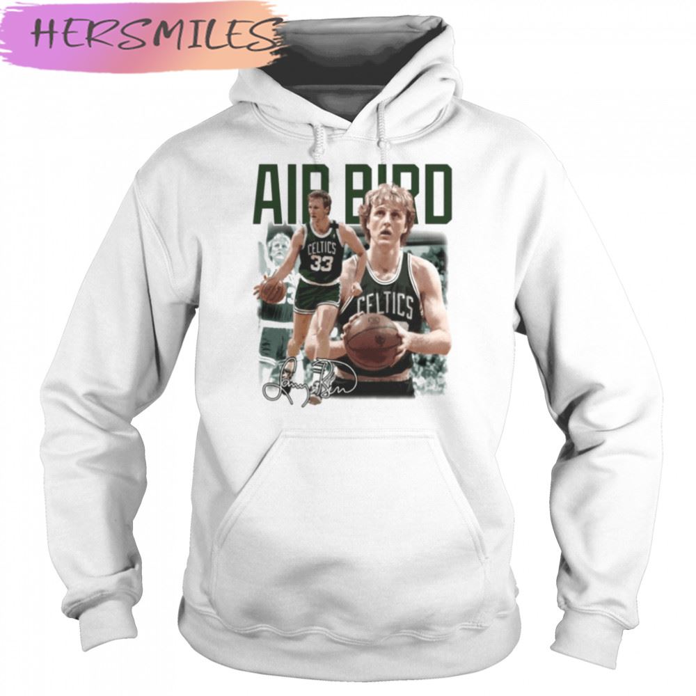 Larry Bird Larry Legend Air Bird Basketball Signature Vintage Retro 12 |  Kids T-Shirt