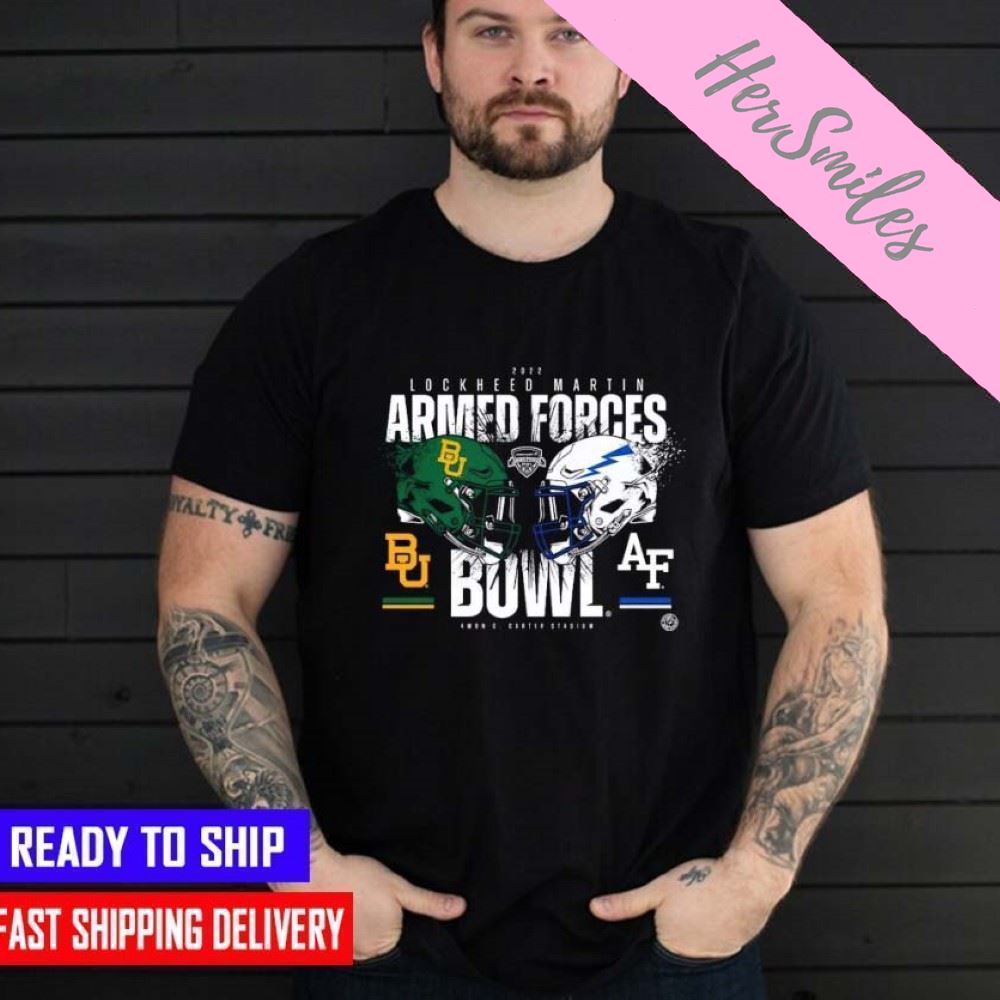 Air Force Vs Baylor Football Lockheed Martin Armed Forces Bowl 2022 Match-up  T-shirt