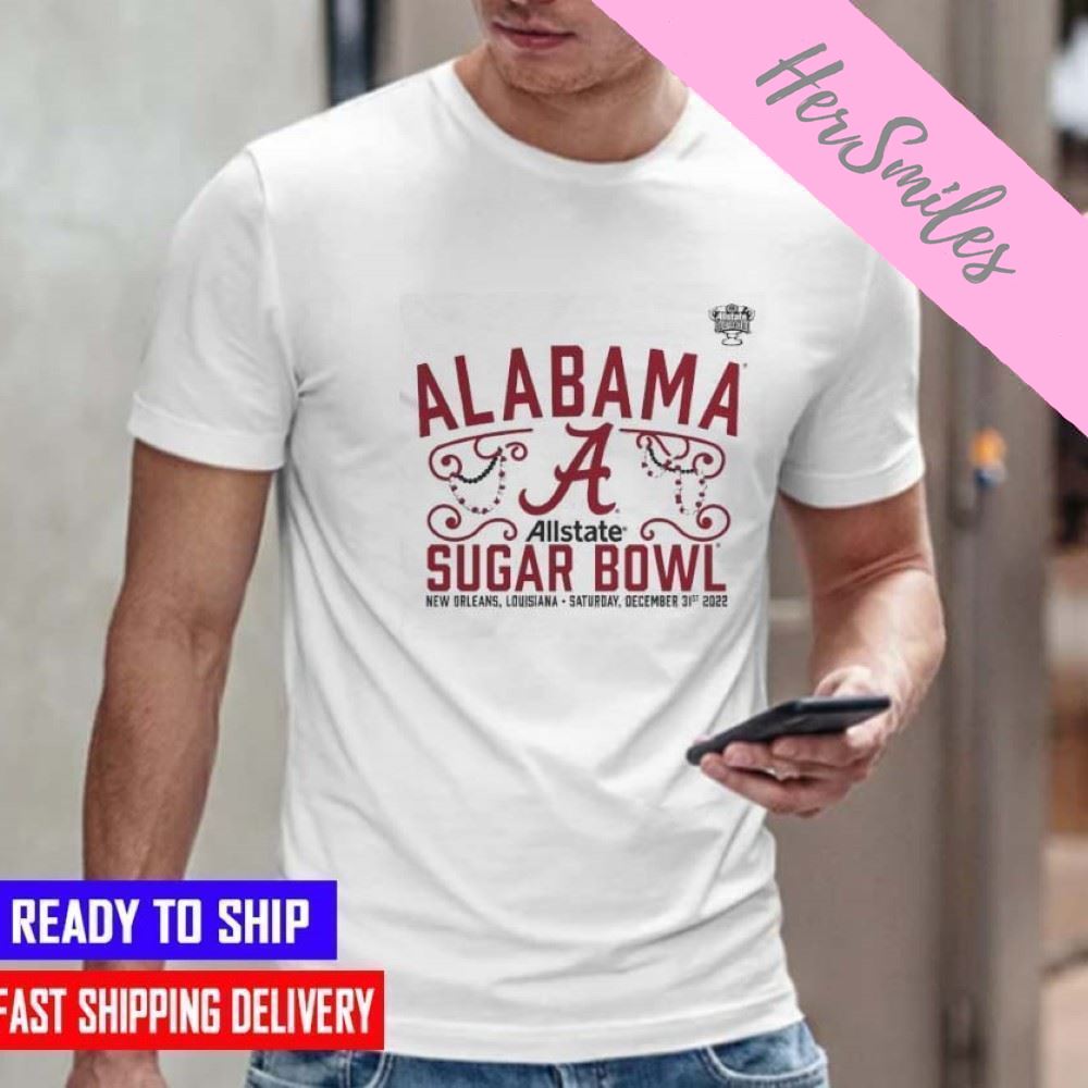Alabama Crimson Tide 2022 Sugar Bowl Gameday Stadium T-shirt