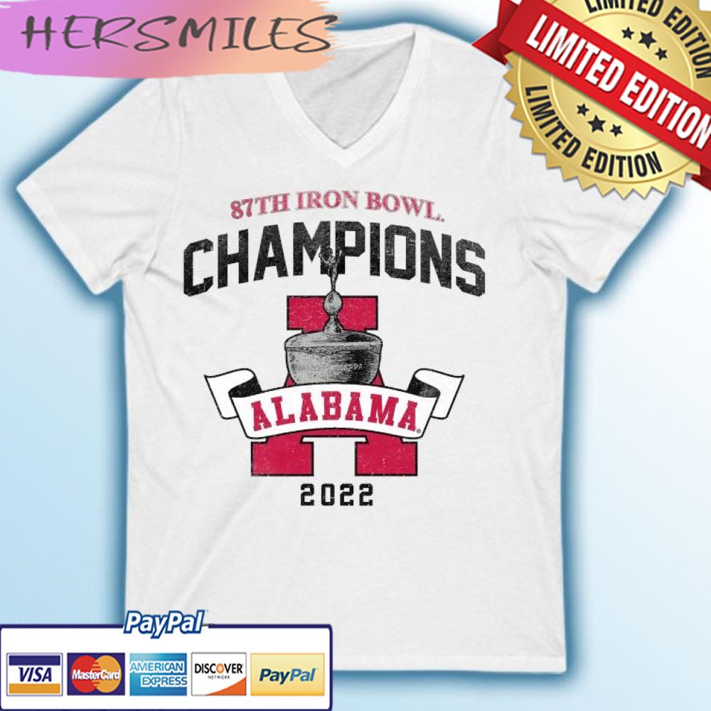 Alabama Crimson Tide 87th Iron Bowl Champions 2022 T-shirt