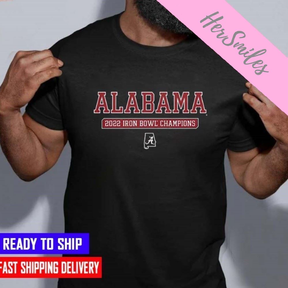 Alabama Football 2022 Iron Bowl Champions  T-shirt