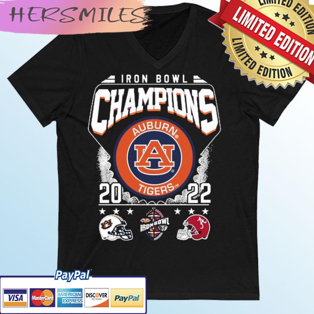Auburn Tigers Football 2022 Iron Bowl Champions T-shirt