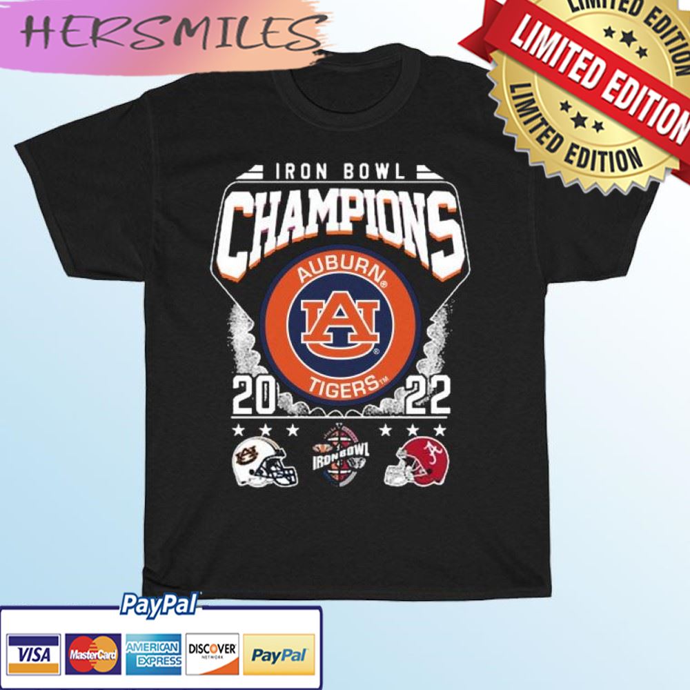 Auburn Tigers Football 2022 Iron Bowl Champions T-shirt