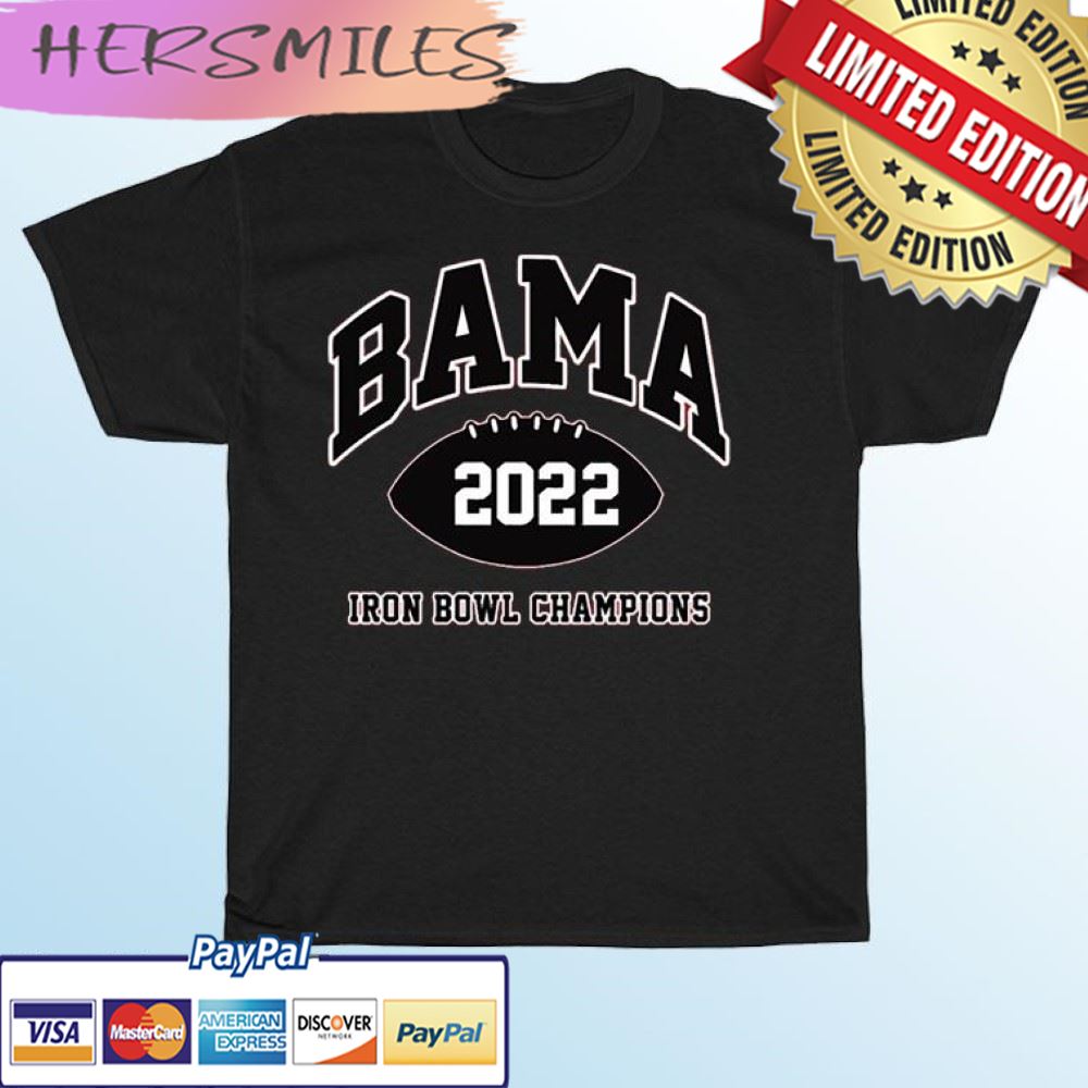 BAMA 2022 Iron Bowl Champions T-shirt